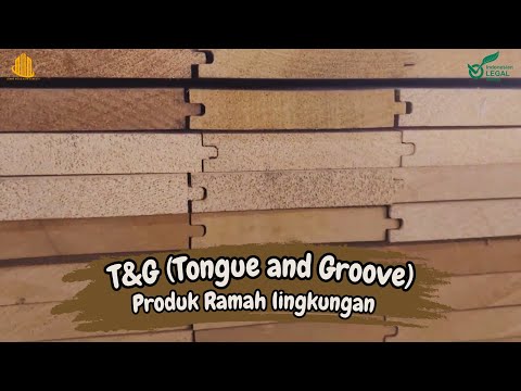 Produk T&G (Tongue and Groove) Kayu Berkualitas dan Ramah lingkungan