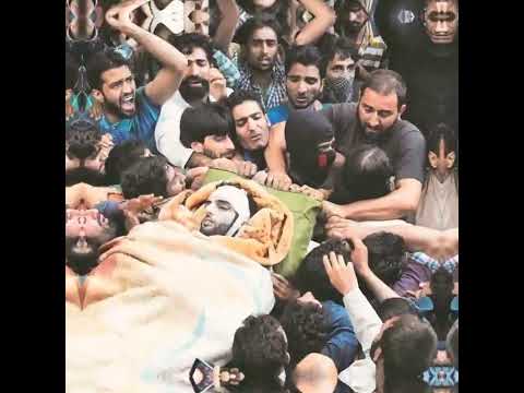 8th July 2016😭 burhan wani Allah aap ko jannat mai Aalla mukam dai .... 😭😭😭😭