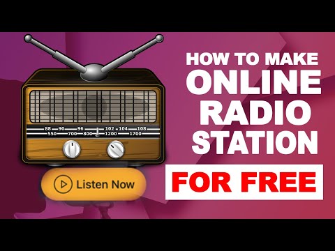 How to create An Online Radio Station For Free