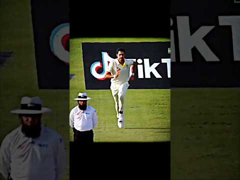 Mitchell starc bowling action#cricket #match #highlights #sports #sports #naseemshah#100#hblpsl9#1m