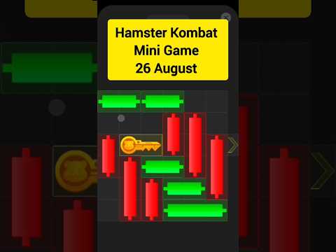 Hamster Kombat Mini Game 26 August #hamsterkombat #minigame