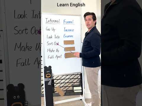 English Lesson For Informal vs Formal Vocabulary #spokenenglish #learnenglish #englishteacher