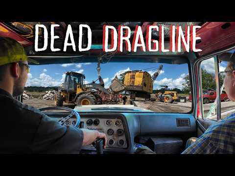 Deal on a DEAD machine | Hauling a Hanson Dragline for Diesel Creek