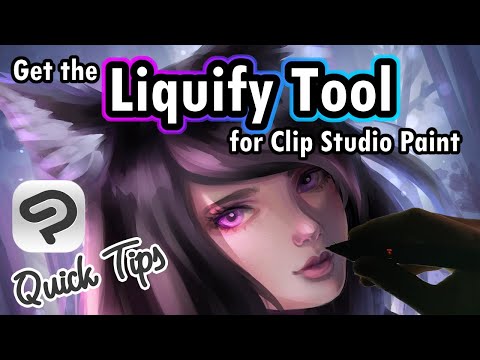 LIQUIFY Tool Clip Studio Paint (Addon Brush)