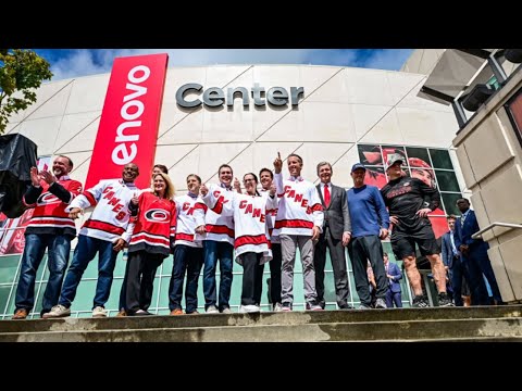 Lenovo Center Unveiling Celebration