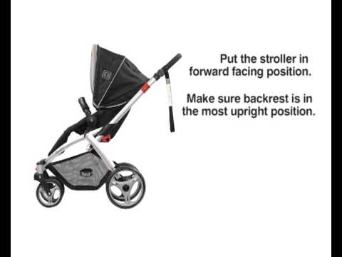 Britax Steelcraft Cruiser Stroller: How To Open & Close