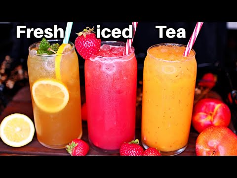 3 Refreshing Iced Tea Recipes - Easy Iced Tea Drinks