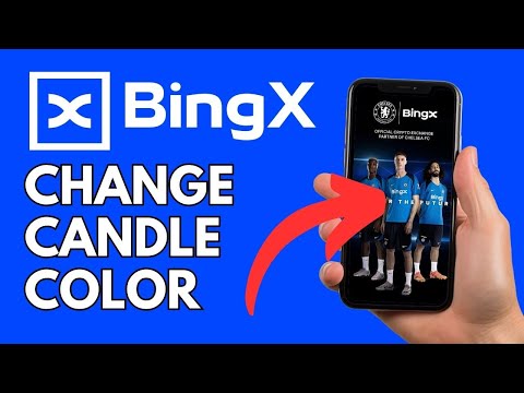 How to Change Candle Color on BingX Mobile App 2024?