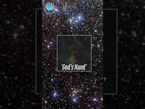 Zooming to 'God's Hand' #shorts #space #universe #astro