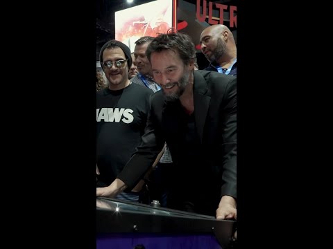 Keanu Plays John Wick Pinball!