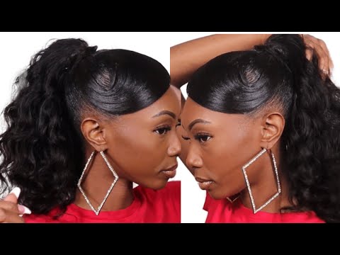 Barbie Ponytail Quick Weave Tutorial