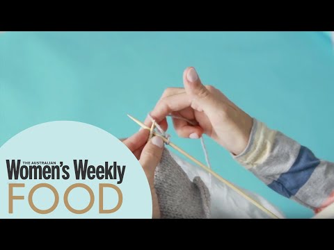 S1K1 PSSO how-to with The Australian Women's Weekly | Learn to Knit