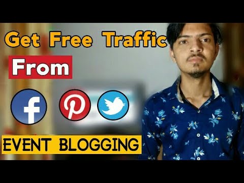 How to Get Website Traffic From Pinterest, Fb, Twitter For Event Blogging Live Proof | Web Minds