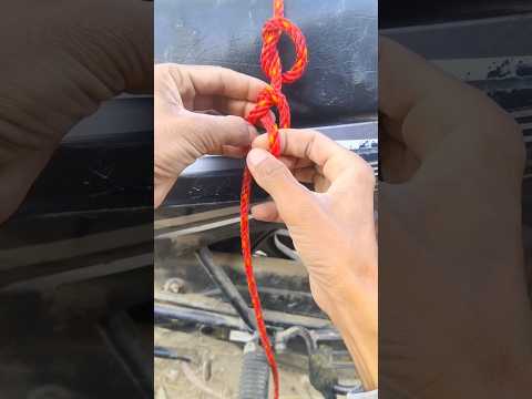 बाइक पर सामान बांधने की जबरदस्त गांठ #knottrick #knots #shorts