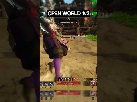 Bow 1v2 Open World | New World