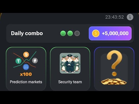 Hamster Kombat Daily Combo, Claim 5,000,000 Hamster Tokens