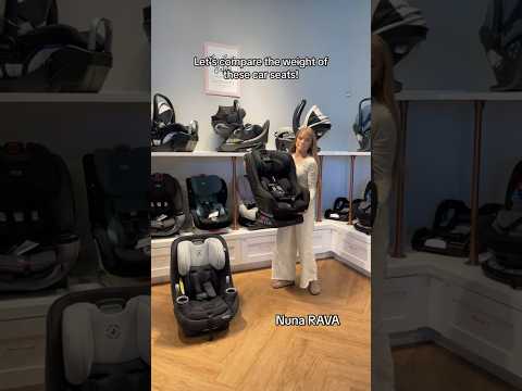 Let’s compare car seat weight! #shortvideo #short #shorts #babyproducts #carseat #comparison