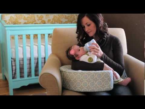 JJ Cole Nursing & Feeding Pillow - Lightweight for on-the-go parenting