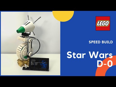 LEGO Star Wars D-0 Set 75278 Unboxing and Speed Build