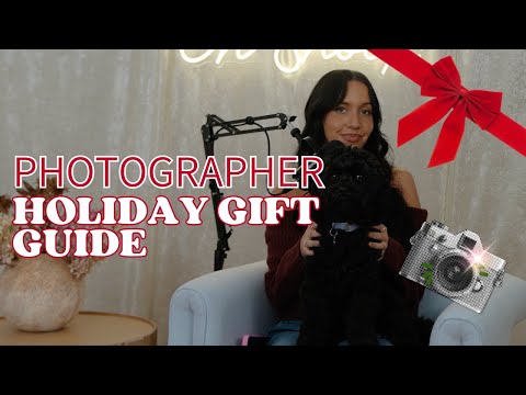 GIFT GUIDE FOR PHOTOGRAPHERS