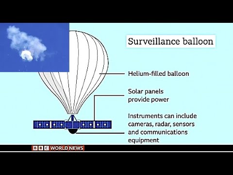 Chinese 'surveillance' balloon Shot Down by F-22 Over United States of America HD Extended Coverage