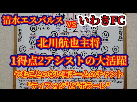 【清水エスパルス】明治安田J2リーグ第10節いわきFC戦の感想をサッカー素人おじさんが語ってみた