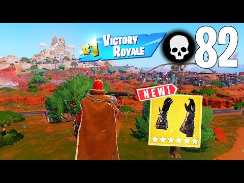 82 Elimination Solo Vs Squads Gameplay Wins (New! Fortnite Chapter 5 Season 3 PS4 Controller)