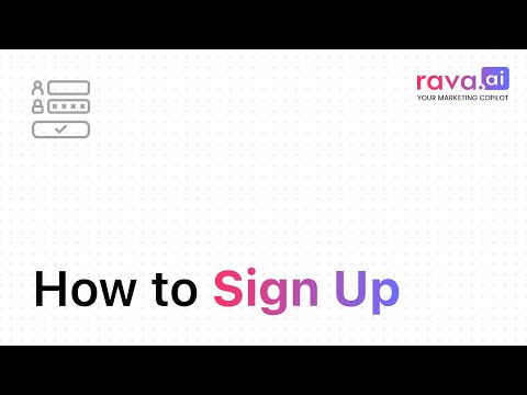 How to Sign Up