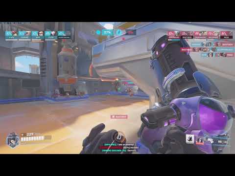 Overwatch 2: Mei wall when used with 100% brain capacity (clip)