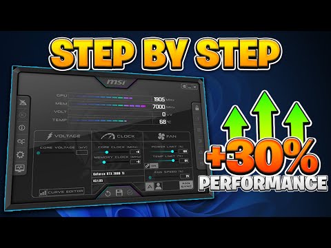 Msi Afterburner: How To Overclock ANY GPU in 2024! ✅ (AMD & Nvidia Tutorial)