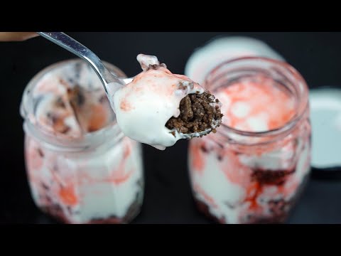 Strawberry Pudding in tamil | Best pudding recipe in tamil