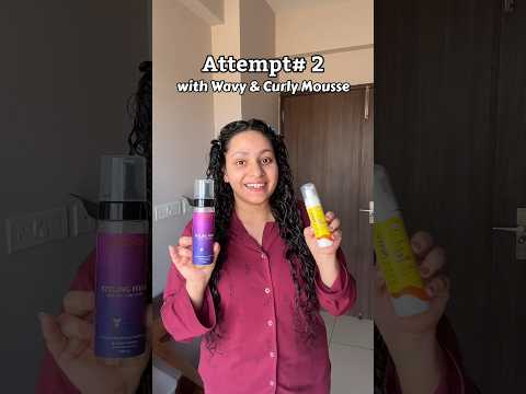 How to use mousse on curly hair & wavy hair ? Mousse for volume | Curlvana Mousse | Sugarboo Mousse