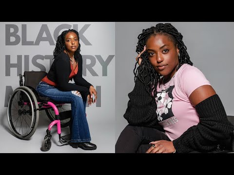 Black Model with a Disability | Black History Month with Denisha Davis