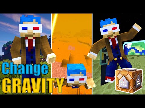 How to Change GRAVITY with ONLY 1 COMMAND! (Java 1.20.5+)