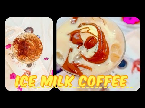 Ice Milk Coffee 🥤🍶🥨|Piumini sathsarani