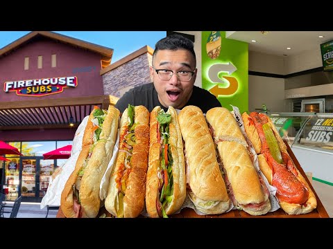 FIREHOUSE SUBS vs SUBWAY - Who Has The Better SUB