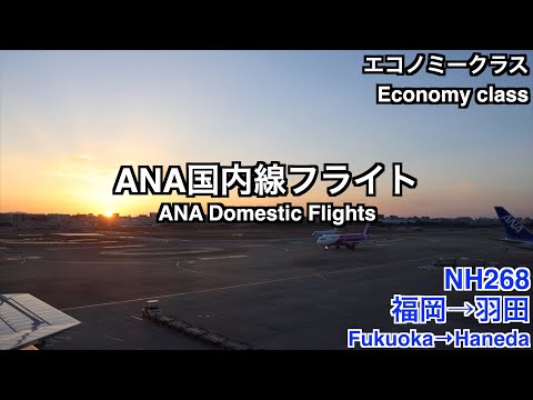 [EOS R6mark2] ANA NH268 Fukuoka to Haneda Economy Class