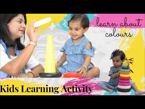 Color learning activity for kids | बच्चों के लिए रंग सीखने की गतिविधि | Kids learning activity |