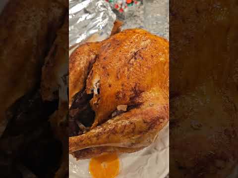 Deep fried turkey once again #foodie #deepfried #turkey #shorts #christmas