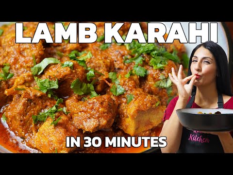 No-Fuss 30-MINUTE Lamb Karahi Recipe!