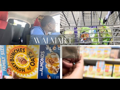 Go Shopping With Me At Walmart And See What I Bought For Dinner Tonight! #vlog