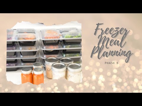 Make it Happen | Freezer meal Planning | Phase 3