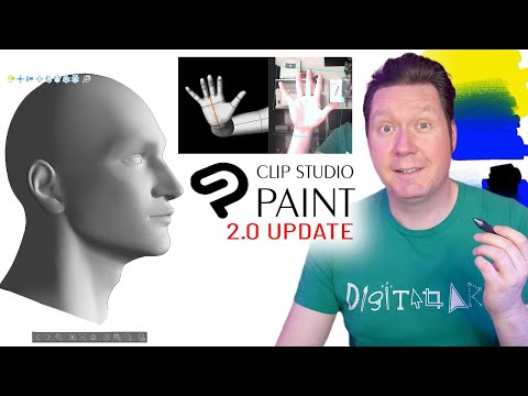 Clip Studio Paint 2.0 - Review of the Best Features