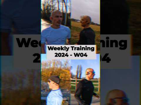 Weekly Run Training - 2024 - Week 04 (Total ➡ 90K)