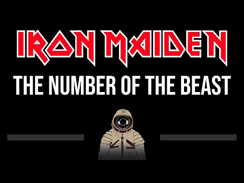 Iron Maiden • The Number Of The Beast (CC) (Upgraded Video) 🎤 [Karaoke] [Instrumental Lyrics]