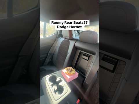 Roomy Rear Seats? Dodge Hornet