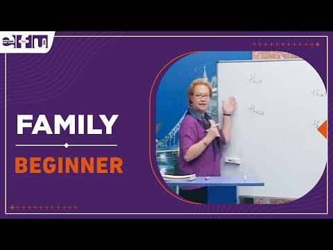 Let's Start English 34 - Lesson 6 / Family | Beginner Levels