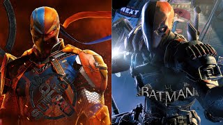 Suicide Squad Vs Arkham Origins Deathstroke Intro and Gameplay Comparison