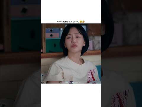 Her crying so cute 🥰 🤣 Wait for end 😝 It's okay not to be okay 😀 #shorts #kdrama #itsokaytonotbeokay