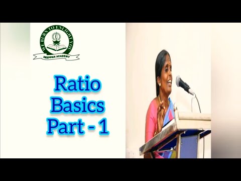 Ratio - Basics || Part 1 || Aptitude || CA-Foundation || CMA-Foundation